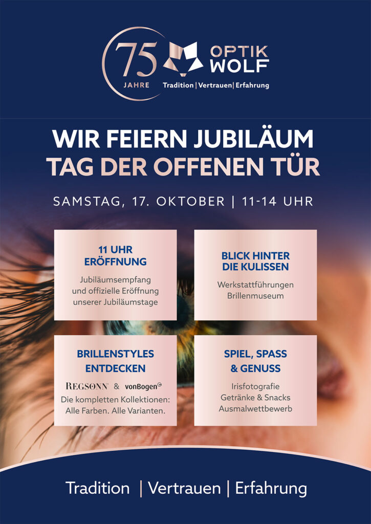 75 Jahre Optik Wolf - Marktheidenfeld